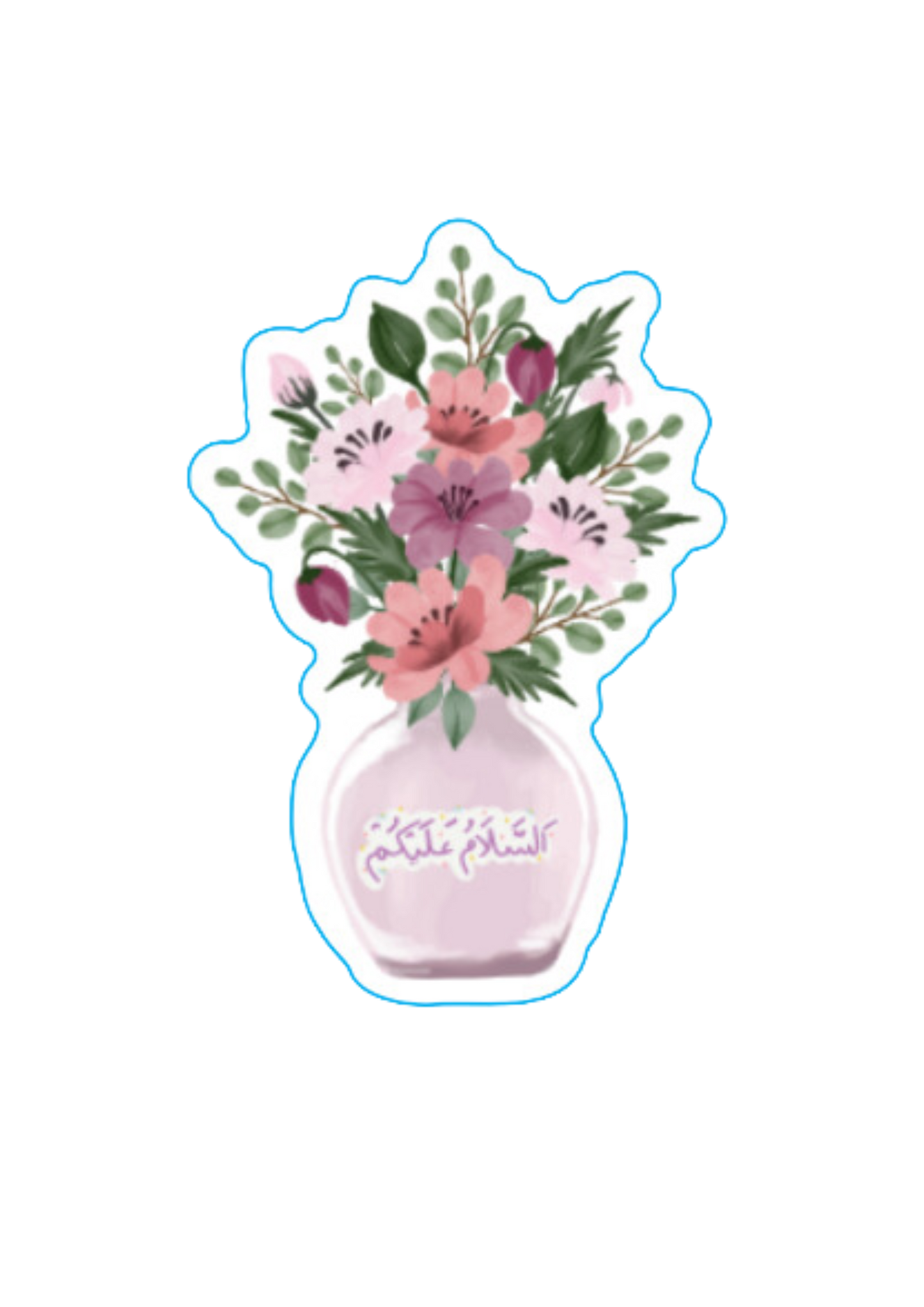 Salaam Bouquet Sticker