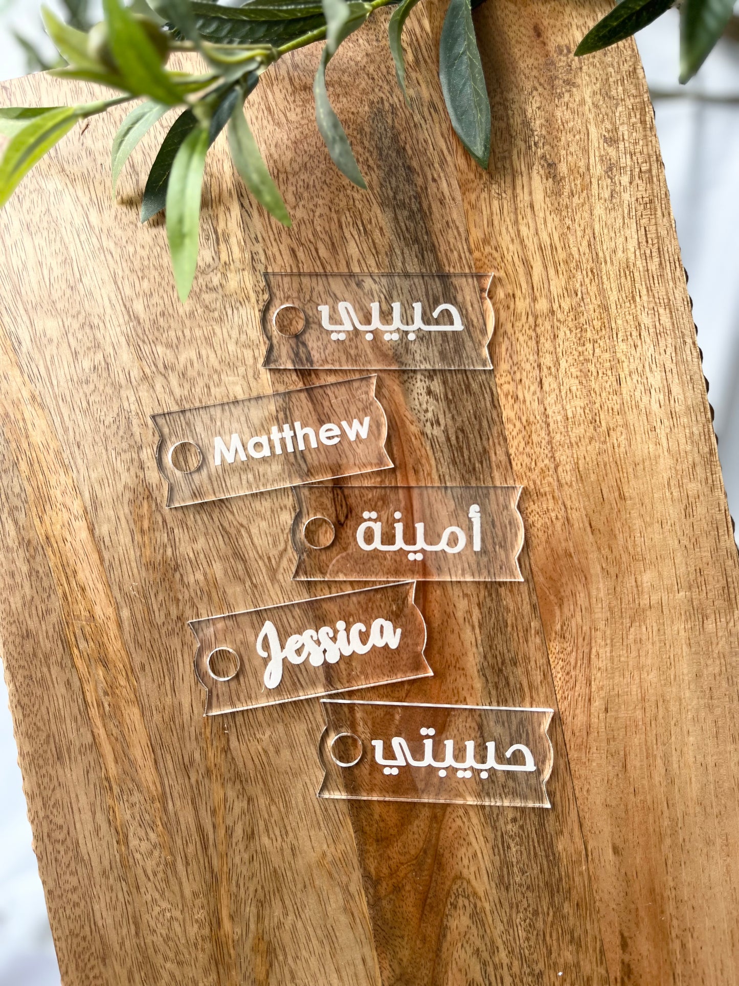 Stanley Quencher Cup H2.0 Name Plate Tag