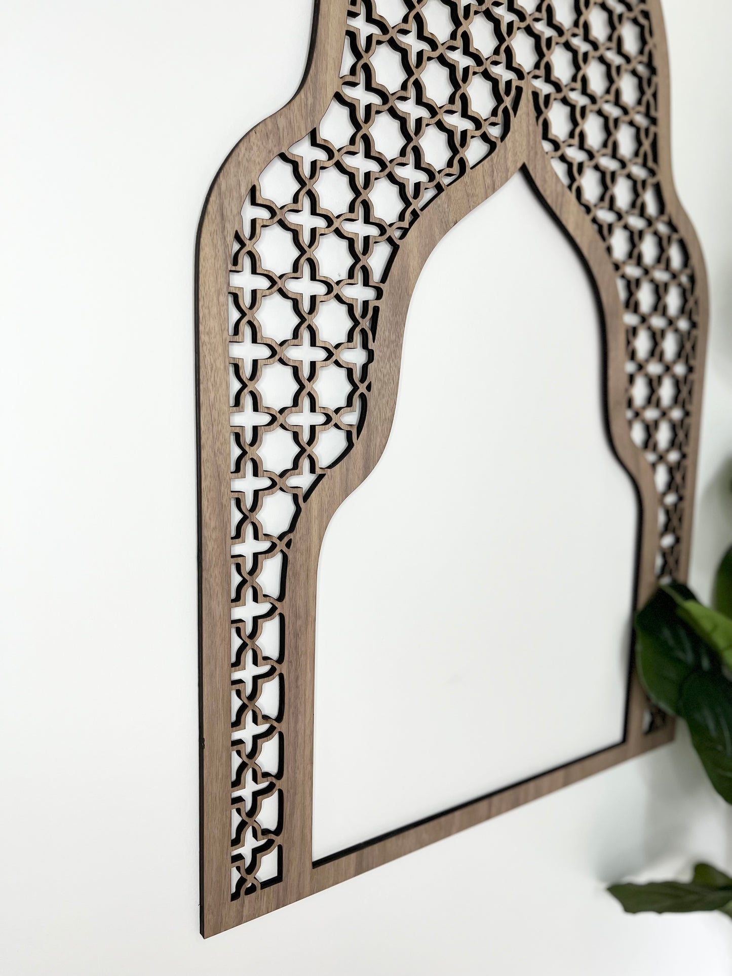 Mihrab Wall Piece - Walnut