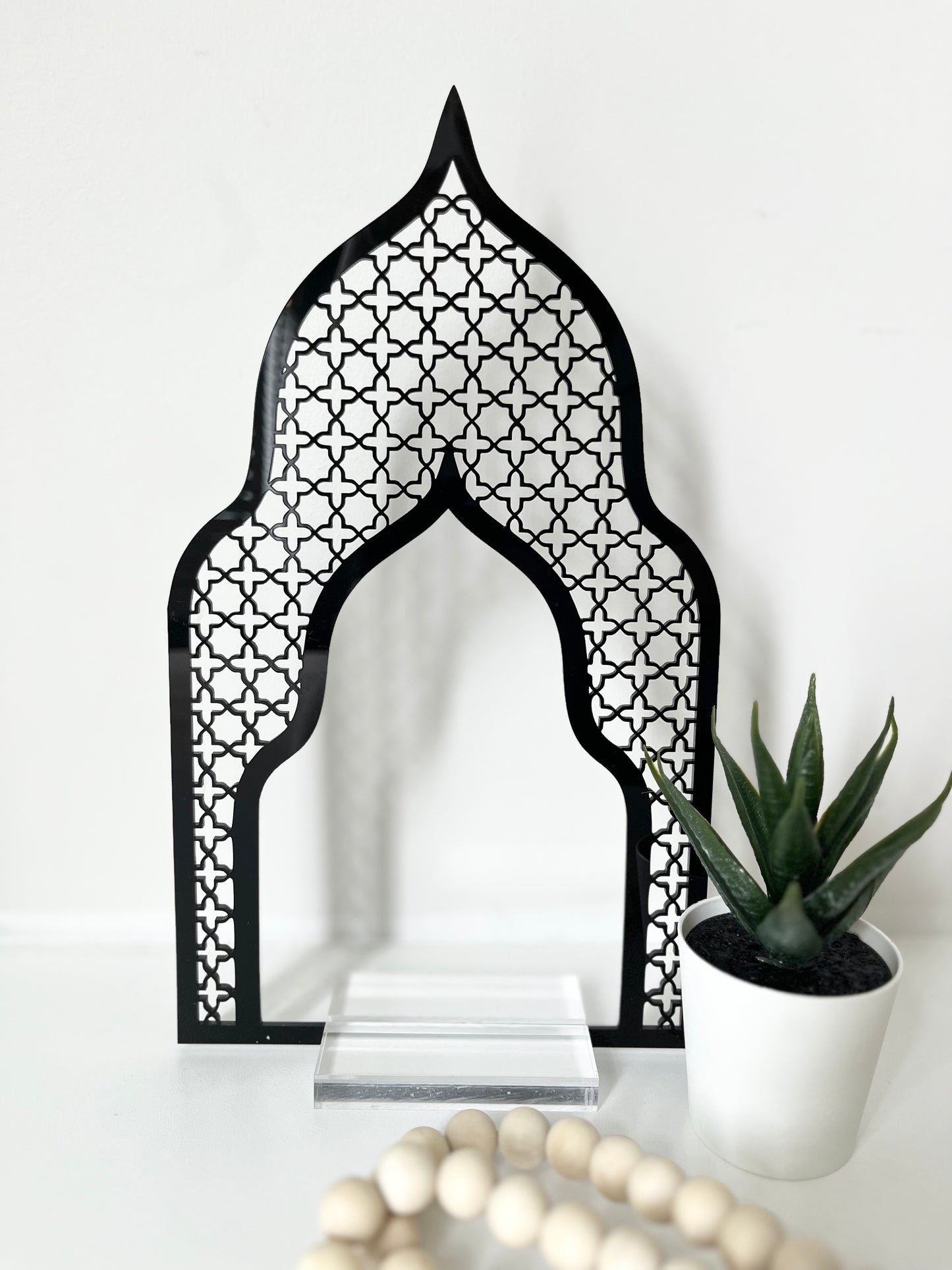 Mihrab table top - Black