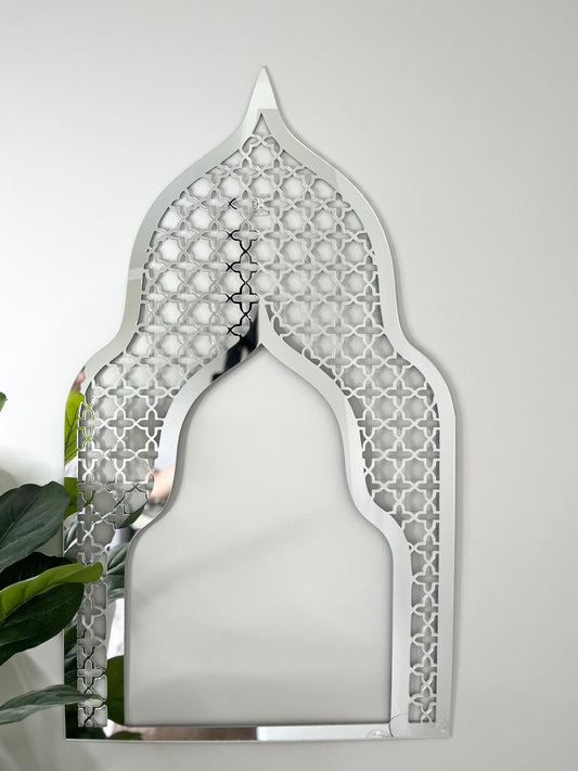 Mihrab Wall Piece - Silver