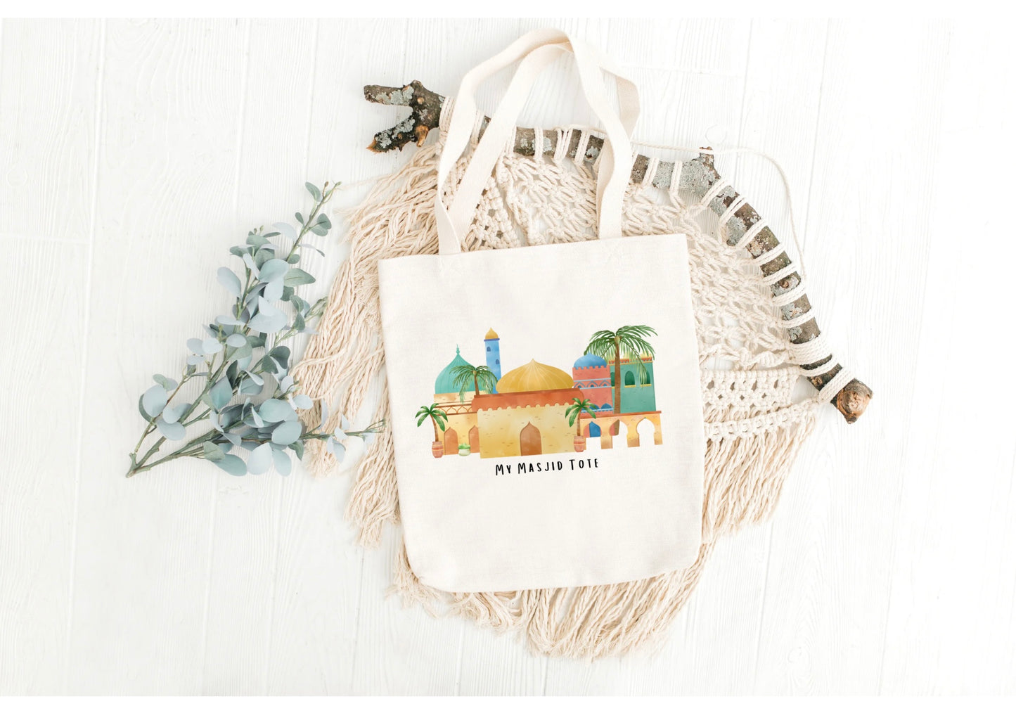 Kids Masjid Tote Bag