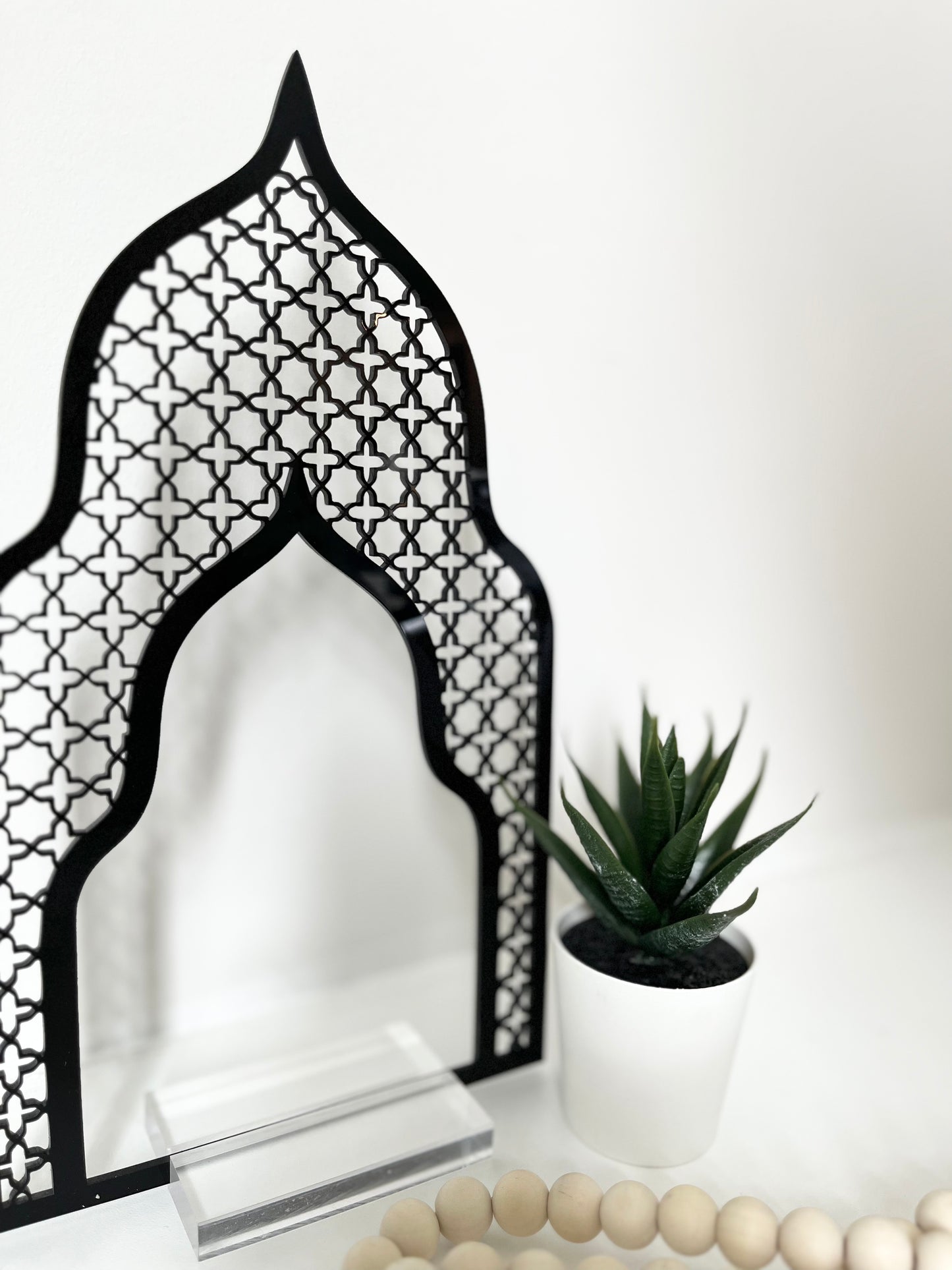 Mihrab table top - Black